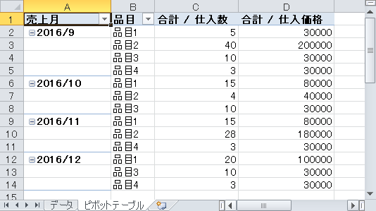 エクセル,ピボットテーブル,vba,