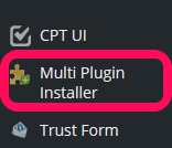MultiPlugin Installerボタン