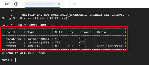 Gcpのcloud Sqlデータベースにsqlでテーブルを作成する方法