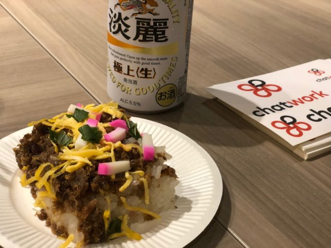 ChatWork Café 大阪Vol.1 懇親会は「スナックかをり」による京丹後の郷土料理