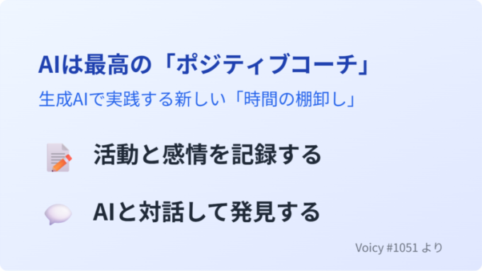 AI時間の棚卸し術