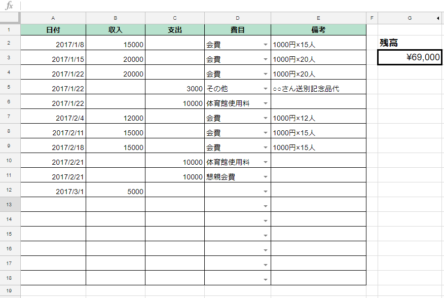 スプレッド シート 簿 家計 家計管理のエクセル(Excel)シート一覧･･･全てダウンロードＯＫ