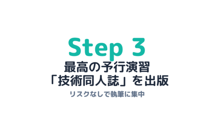 ステップ3_技術同人誌を出版