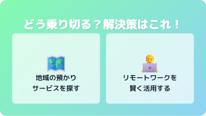 夏休みの解決策