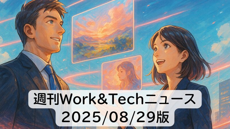 週刊Work&Techニュース 2025/08/29版: MetaがMidjourneyと提携／Apple「Siri」にGemini搭載を協議ほか