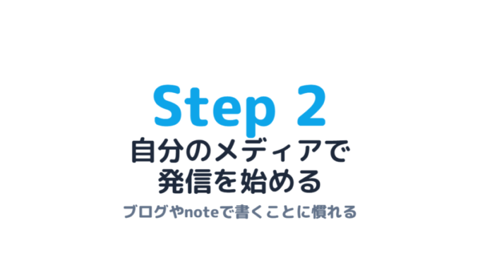 ステップ2_自分のメディアで発信